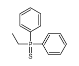 ethyl-diphenyl-sulfanylidene-λ5-phosphane结构式