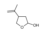 4-prop-1-en-2-yloxolan-2-ol Structure
