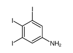 3,4,5-triiodoaniline Structure