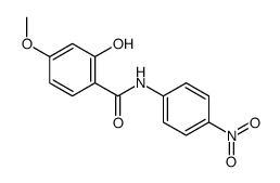 2-hydroxy-4-methoxy-N-(4-nitrophenyl)benzamide结构式