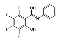 2,3,4,5-tetrafluoro-6-hydroxy-N-phenylbenzamide Structure