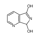 7-羟基-6,7-二氢-5H-吡咯并[3,4-b]吡啶-5-酮结构式