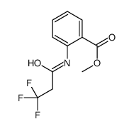 methyl 2-(3,3,3-trifluoropropanoylamino)benzoate结构式