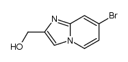 IMidazo[1,2-a]pyridine-2-Methanol, 7-bromo-结构式