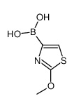 2-甲氧基噻唑-4-基硼酸结构式