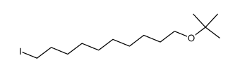 1-tertbutoxy 10-iododecane结构式