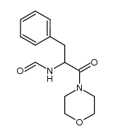 N-(1-benzyl-2-morpholin-4-yl-2-oxo-ethyl)formamide Structure