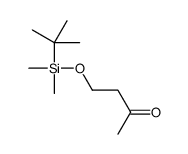 4-[(tert-Butyldimethylsilyl)oxy]butan-2-one结构式