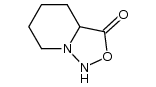 tetrahydropyridino[1,2-c][1,2,3]oxadiazolone结构式