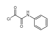 2-anilino-2-oxoacetyl chloride结构式