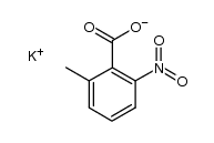 potassium 2-methyl-6-nitrobenzoate Structure
