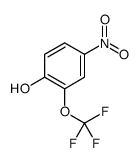 4-nitro-2-(trifluoromethoxy)phenol结构式