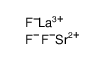 strontium,lanthanum(3+),pentafluoride Structure