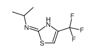 N-propan-2-yl-4-(trifluoromethyl)-1,3-thiazol-2-amine Structure
