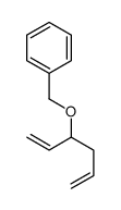 hexa-1,5-dien-3-yloxymethylbenzene结构式