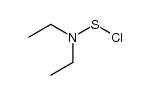 N,N-diethylaminosulfenyl chloride Structure