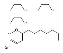 tributyl(undec-1-en-4-yloxymethyl)stannane Structure