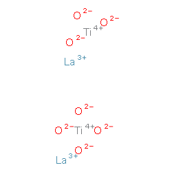 Lanthanum titanium oxide结构式