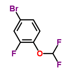 4-溴-1-(二氟甲氧基)-2-氟苯结构式