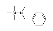 N-Benzyl-N,α,α,α-tetramethylsilanamine Structure