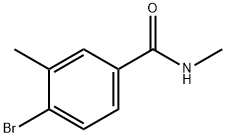 N-Methyl-4-bromo-3-methylbenzamide Structure