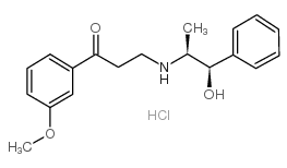 Oxyfedrine HCl Structure