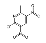 2-Chloro-6-methyl-3,5-dinitropyridine结构式