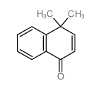 1(4H)-Naphthalenone,4,4-dimethyl-结构式