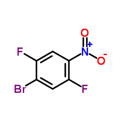 1-溴-2,5-二氟-4-硝基苯结构式