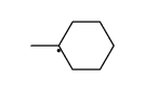 methylcyclohexane radical Structure