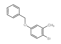 4-(苄氧基)-1-溴-2-甲基苯结构式