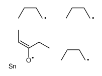 2-tributylstannylpentan-3-one结构式