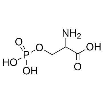 O-磷酸-DL-丝氨酸结构式