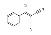 2-(氯(苯基)亚甲基)丙二腈结构式