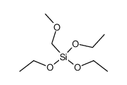 triethoxy-MethoxyMethyl-silane结构式