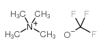 四甲基铵-三氟甲醇酸结构式