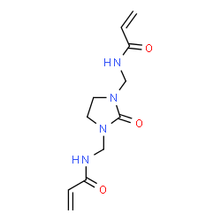 1,3-Bis(acryloylaminomethyl)-2-imidazolidone structure