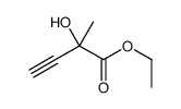 ethyl 2-hydroxy-2-methylbut-3-ynoate Structure