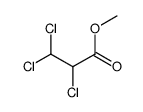 methyl 2,3,3-trichloropropanoate结构式