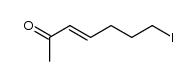 (E)-7-iodo-3-hepten-2-one结构式