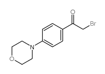 Alpha-溴代-4-吗啡啉苯乙酮结构式