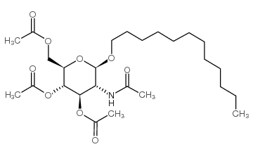 DODECYL 2-ACETAMIDO-3,4,6-TRI-O-ACETYL-2-DEOXY-BETA-D-GLUCOPYRANOSIDE picture