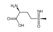 [R-(R*,S*)]-S-(3-amino-3-carboxypropyl)-S-methylsulphoximide Structure