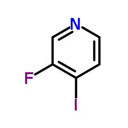3-氟-4-碘吡啶结构式