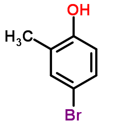 4-Bromo-o-cresol Structure