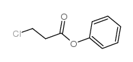3-氯丙酸苯酯结构式