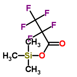 五氟丙酸三甲基甲硅烷基酯结构式