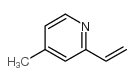 2-乙烯基-4-甲基吡啶结构式