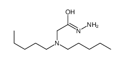 N,N-Dipentylglycine hydrazide Structure