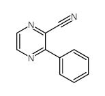3-Phenyl-pyrazine-2-carbonitrile structure